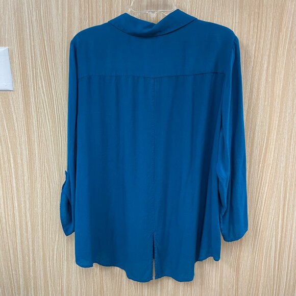 Chico's blue top size 16 - Picture 6 of 6